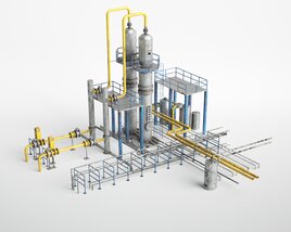 Refinery 3D model