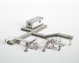Refinery 04 3Dモデル