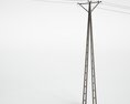 Electricity Pylon Standing Tall 3D модель
