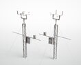 Automatic Weather Station 3d model