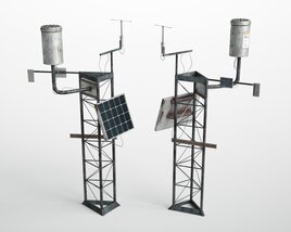 Automatic Weather Station 02 3D model