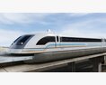 High-Speed Train 3d model