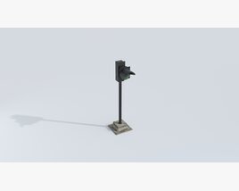 Railway Signal Light 3Dモデル
