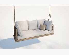 Modern Outdoor Swing Sofa 3D модель