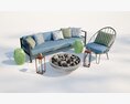 Outdoor Relaxation Set 3D-Modell