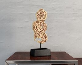 Tribal Art Sculpture 3D-Modell
