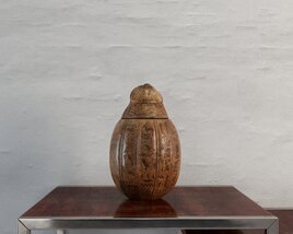 Ancient Egyptian Decorative Element Modèle 3D