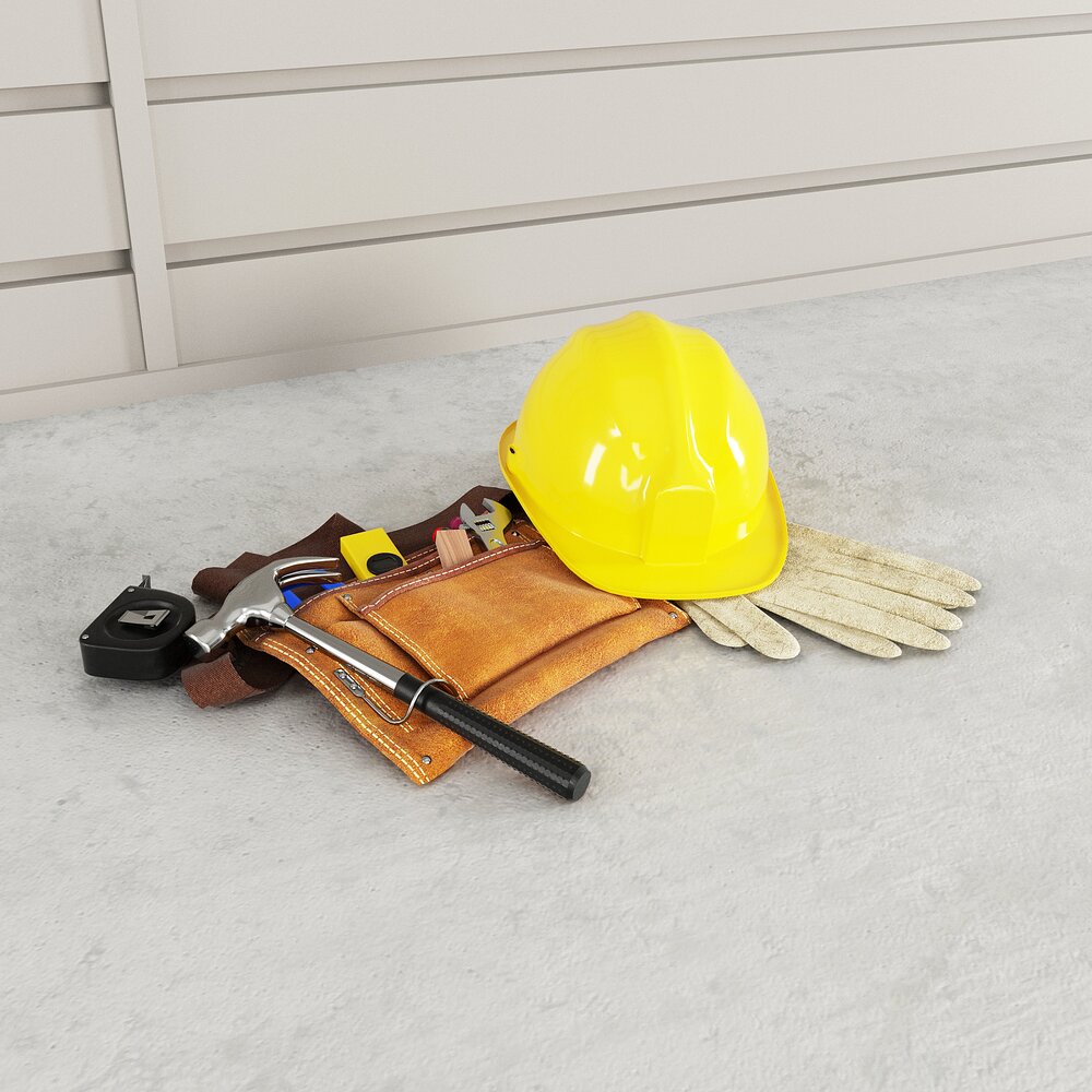 Construction Safety Gear 3D model