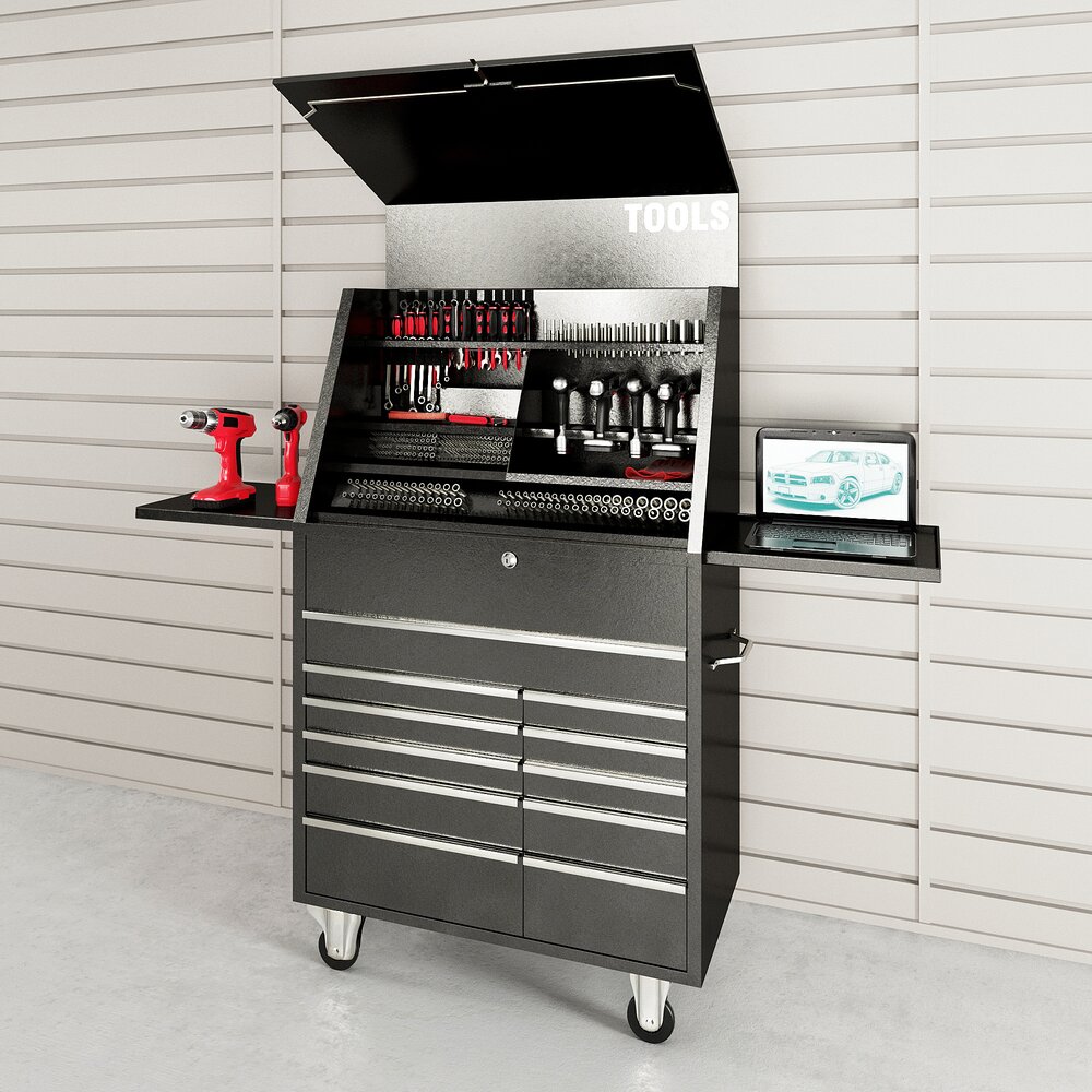 Professional Tool Chest and Workstation Modèle 3D