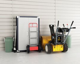 Cleaning Equipment and Tools 3D модель