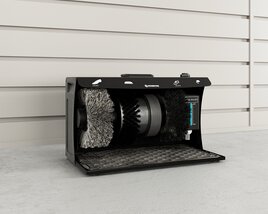 Professional Boot Cleaning Machine 3D модель