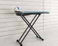 Ironing Board with Iron Modelo 3D