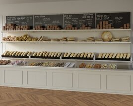 Bakery Delights Display Modèle 3D