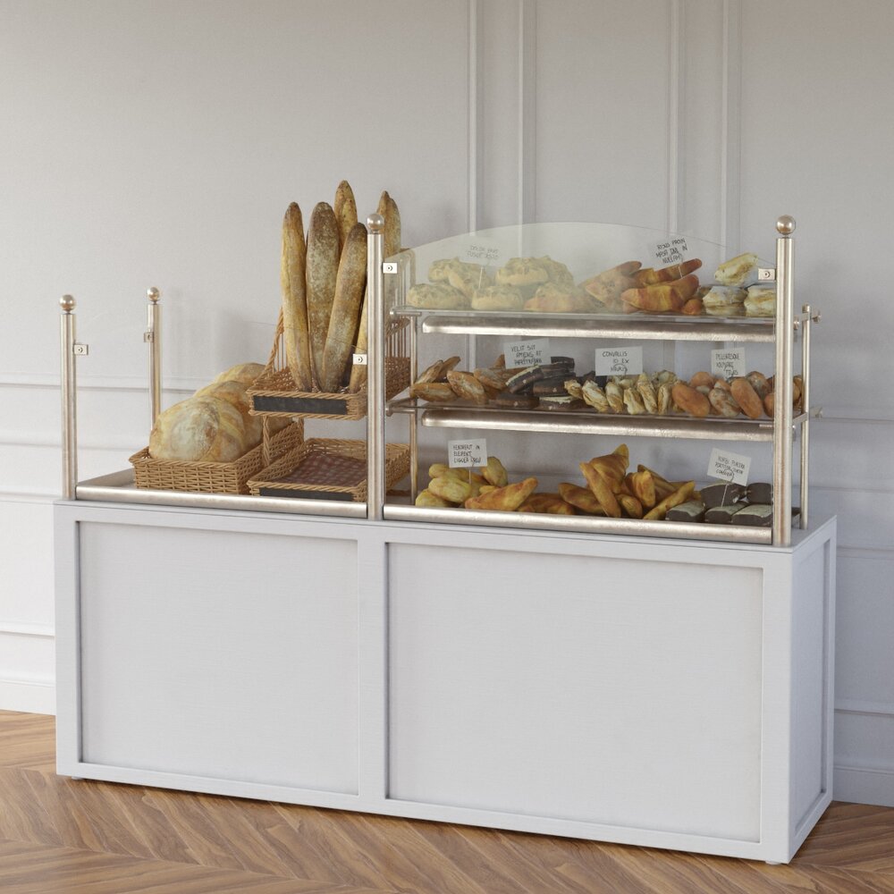 Bakery Display Case 3D-Modell