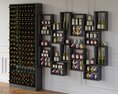 Wine Rack Display Shelves 3Dモデル