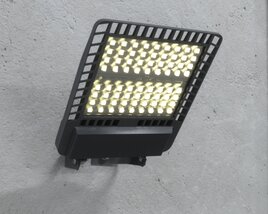 LED Wall-mounted Floodlight 3D 모델 