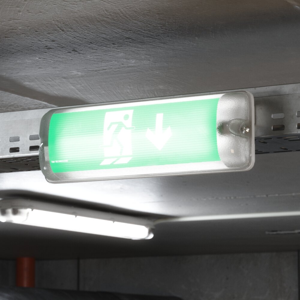 Emergency Exit Sign Modelo 3d