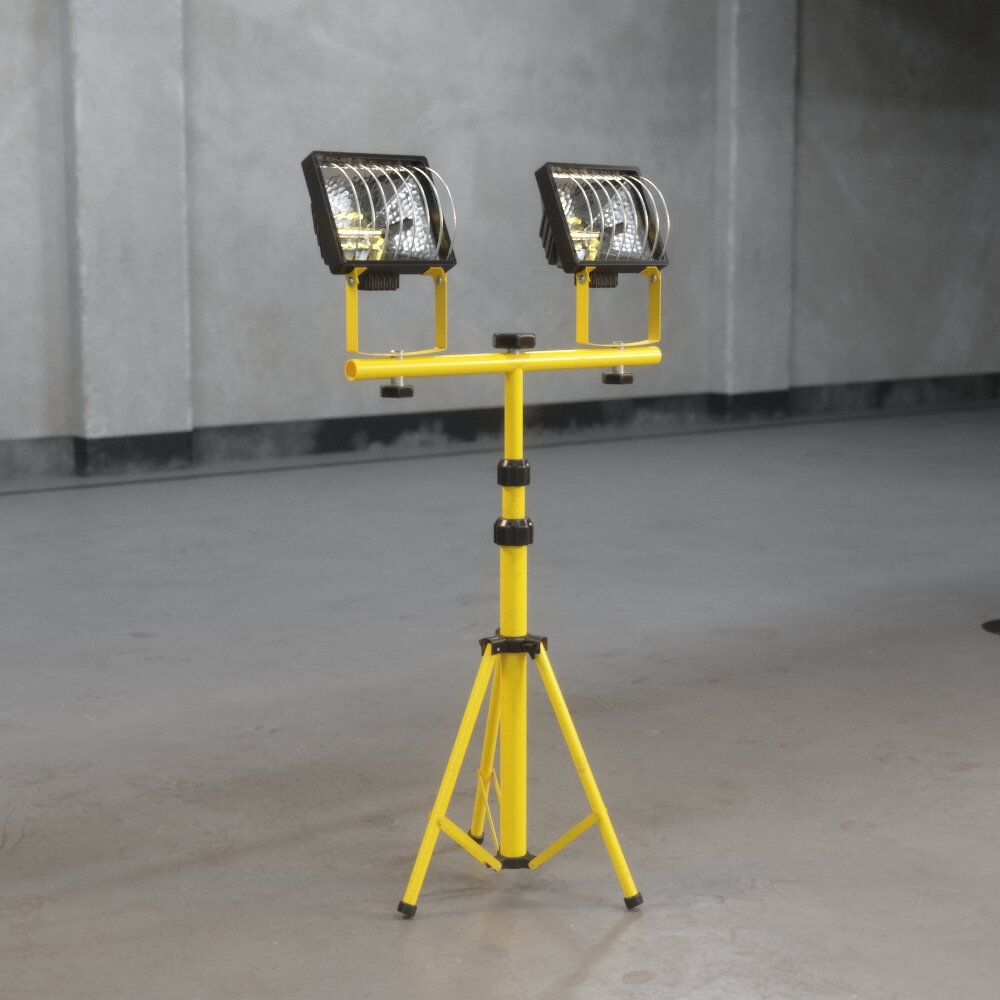 Portable Work Lights 3D-Modell