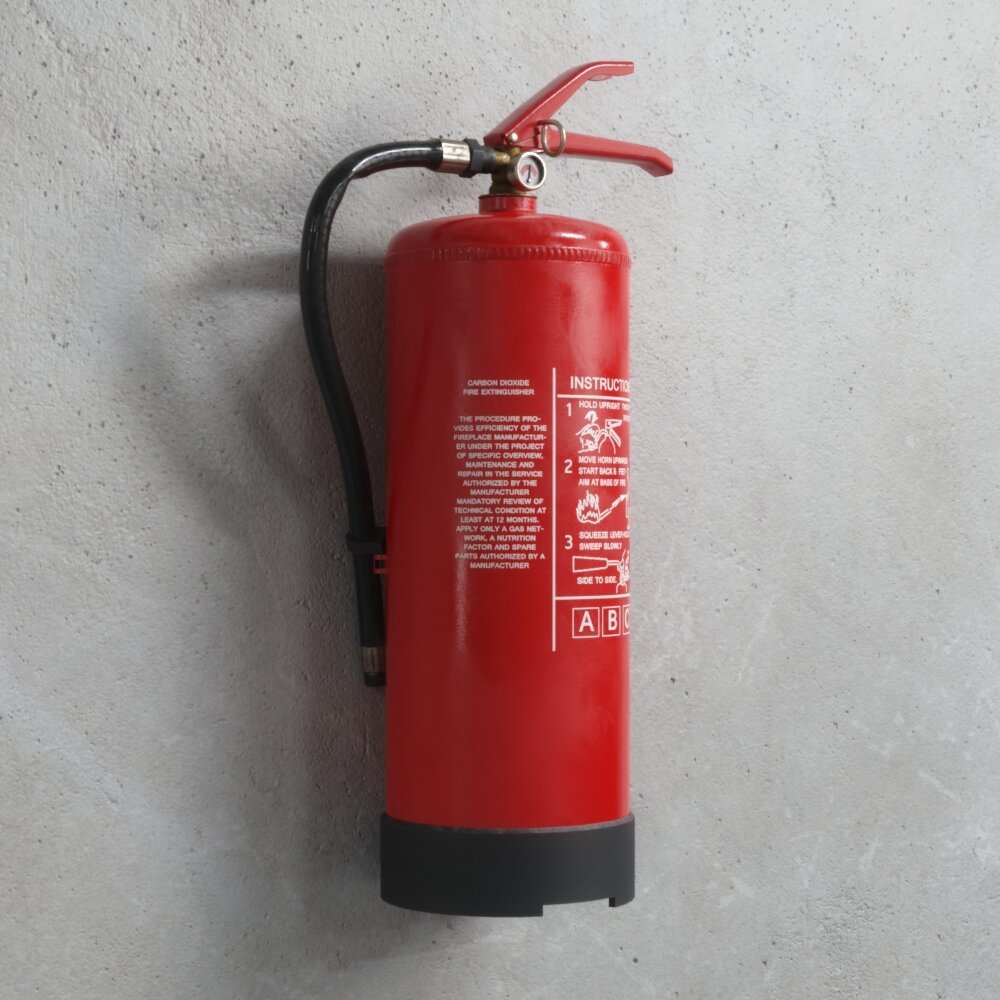 Fire Extinguisher 02 Modello 3D