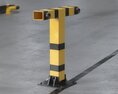 Parking Barrier Post 3D 모델 