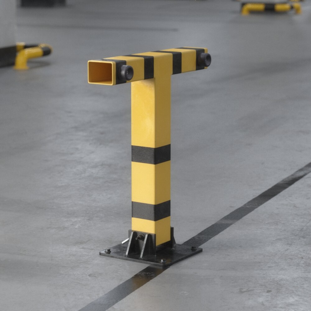 Parking Barrier Post 3Dモデル