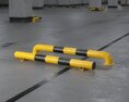 Parking Safety Barriers 3d model