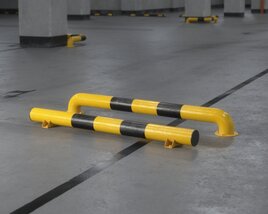 Parking Safety Barriers 3Dモデル