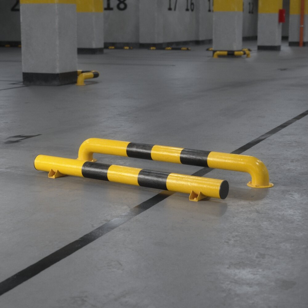 Parking Safety Barriers Modello 3D