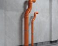 Sculptural Pipes Display 3Dモデル