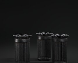 Trash Cans 3D model