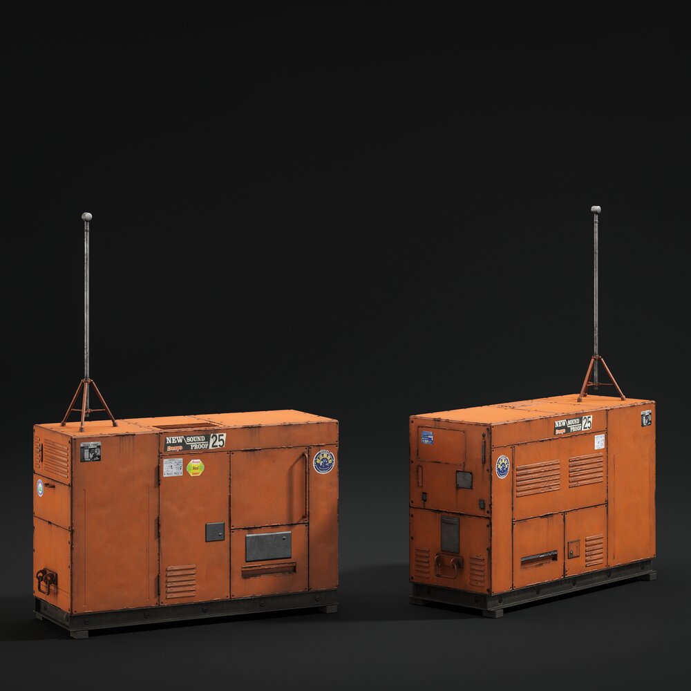 Transformer Boxes 02 3D-Modell