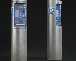 Parking Meter 3Dモデル