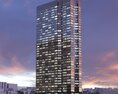 City Contemporary High-rise Building 3d model