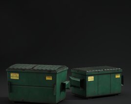 Dumpsters Modèle 3D