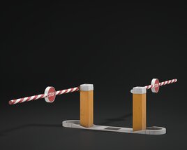 3D model of Boom Barriers