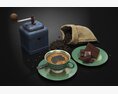 Coffee and Chocolate Modelo 3D