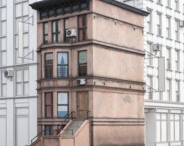 Urban Corner Residence Modello 3D