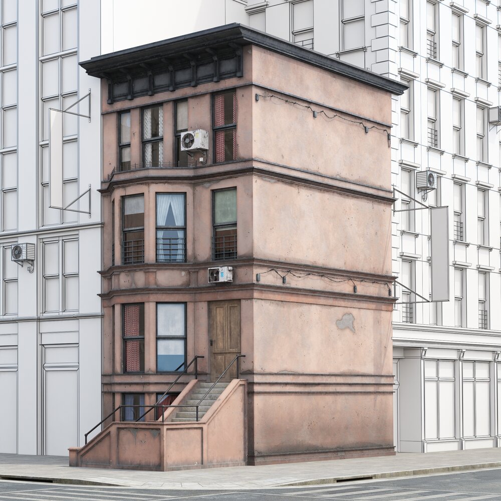 Urban Corner Residence 3D model