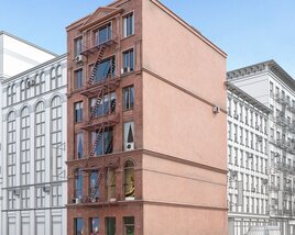 Urban Slim Building 3D-Modell