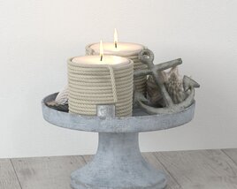 Candleholder Centerpiece 3Dモデル