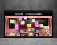 Colorful Book Store Display 3d model