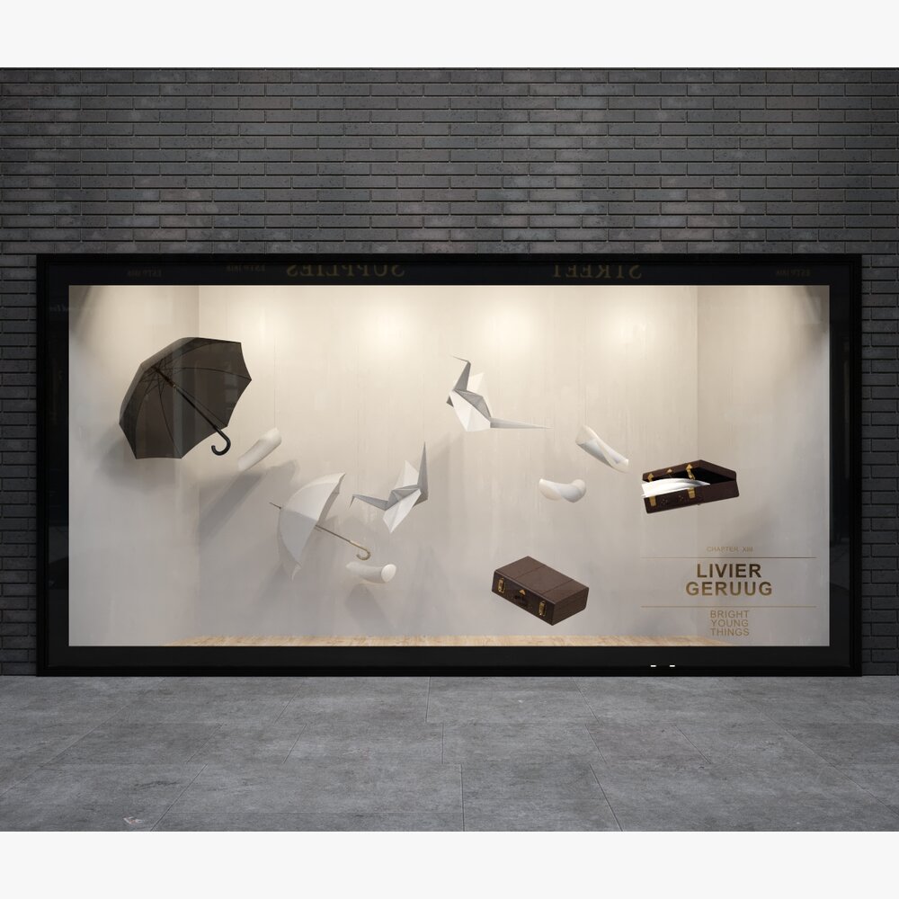 The Art of Levitation Theme Storefront 3D 모델 