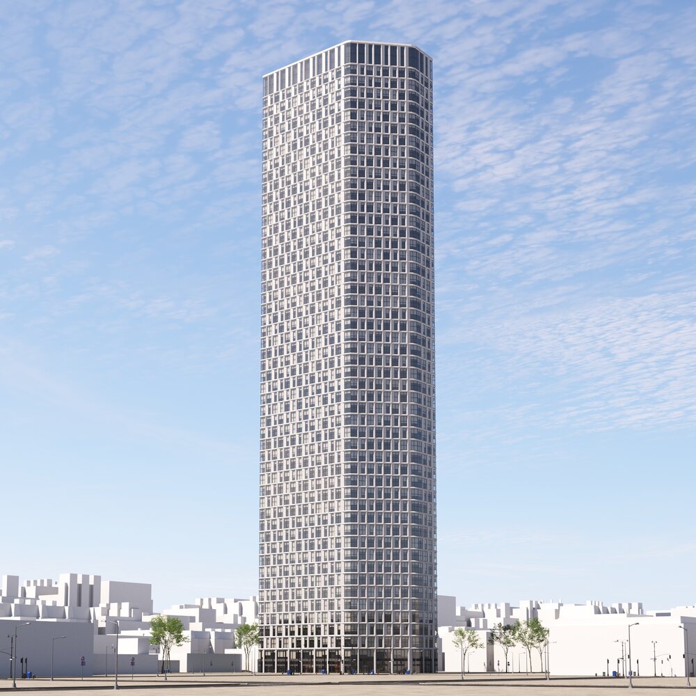 Urban Skyscraper 3D-Modell