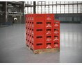 Pallet of Soda Crates Modelo 3D
