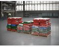 Pallets of Bagged Industrial Material 3D модель