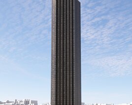 City Modern Skyscraper 02 3D model