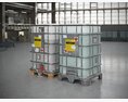 Industrial Liquid Storage Totes 3D 모델 
