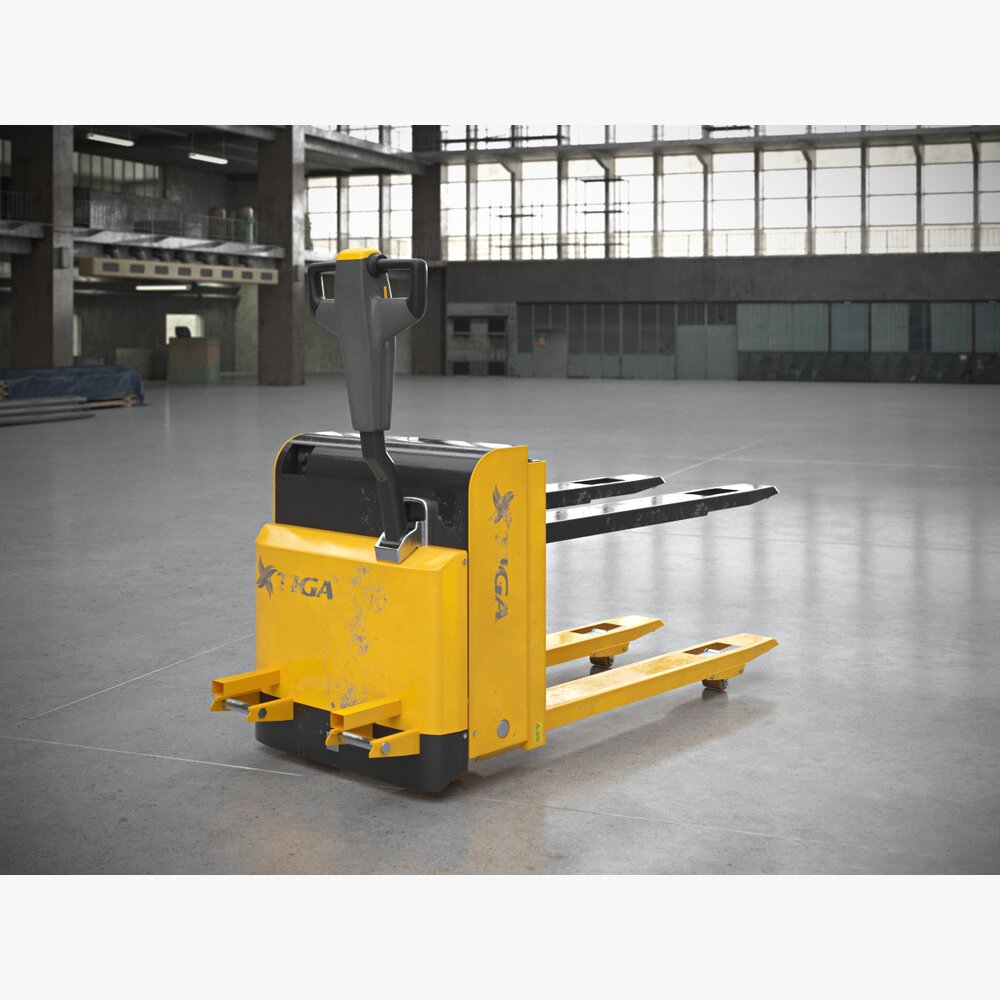 Electric Pallet Jack 02 3Dモデル