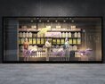 Chic Confectionery Storefront Modelo 3d