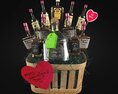 Liquor Gift Basket 3Dモデル